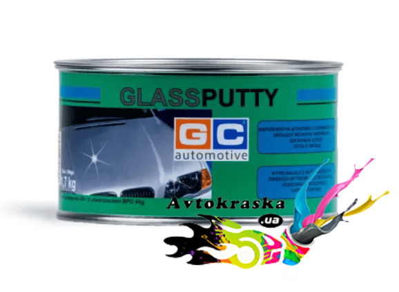 Шпатлевка со стекловолокном Glass Putty Gold Car 1,7кг - Финишная шпатлевка цена!